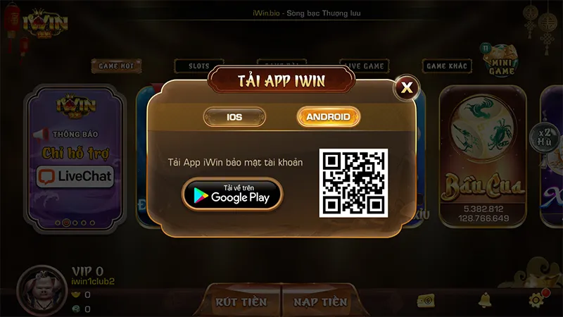 Khắc phục tình trạng không truy cập được Iwin như đổi DNS, dùng VPN, tải app