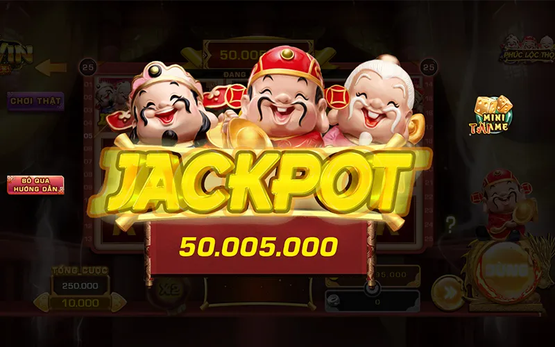 Biểu tượng Phúc Lộc Thọ trong game slot Iwin