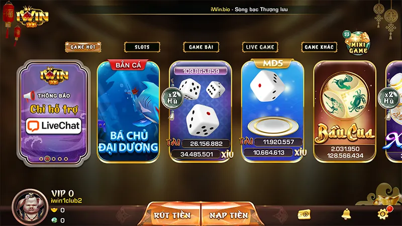 Quy trình rút tiền Iwin chỉ với 3 bước đơn giản