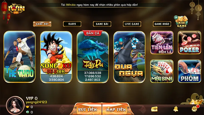 Điểm khác biệt của thể thao Iwin so với game bài và nổ hũ