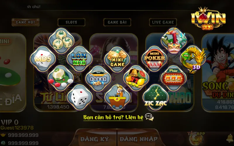 Ưu điểm nổi bật chỉ có tại cổng game Iwin